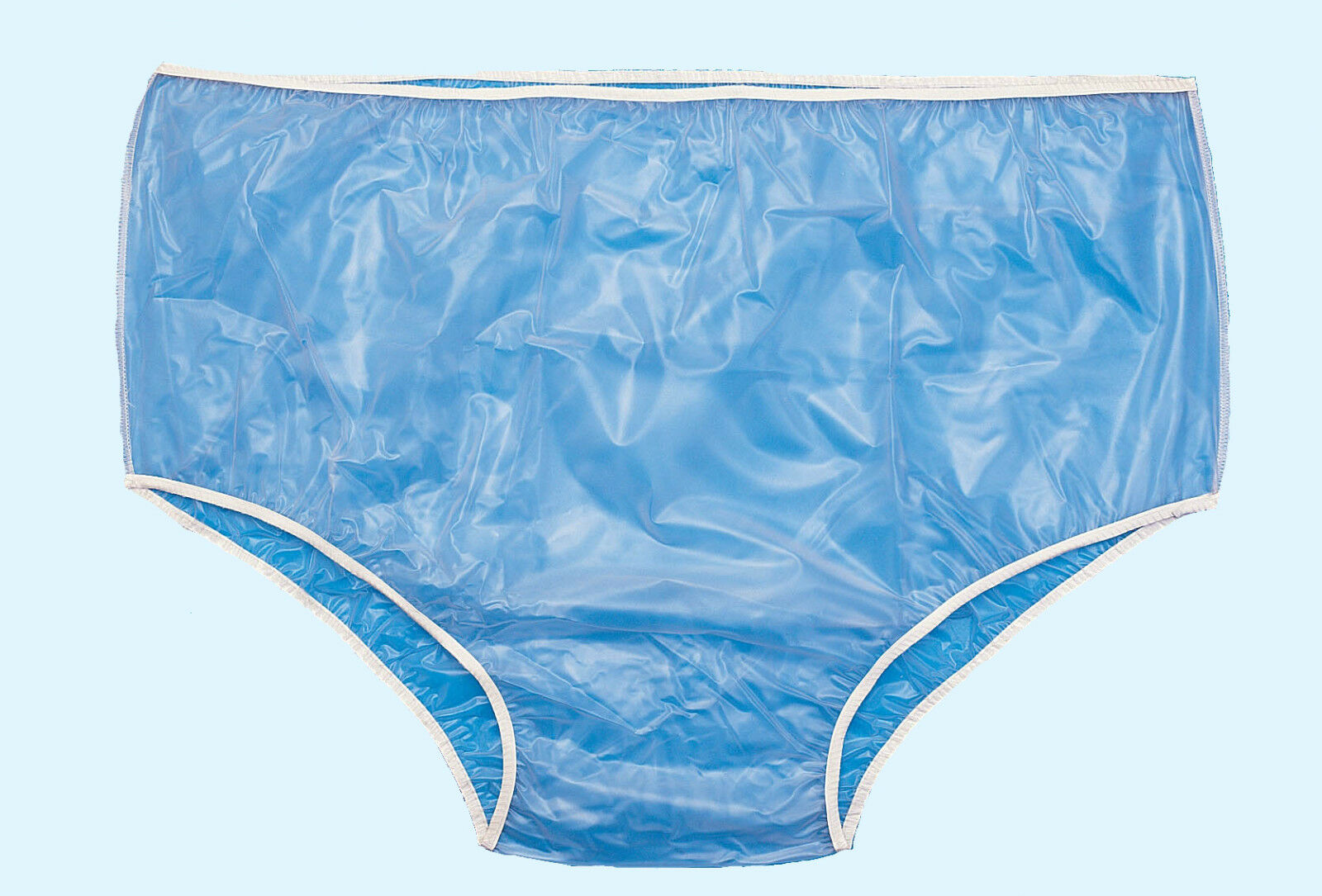 Adult Waterproof Vinyl Incontinence Pants Plastic Knickers Underwear 4 ...